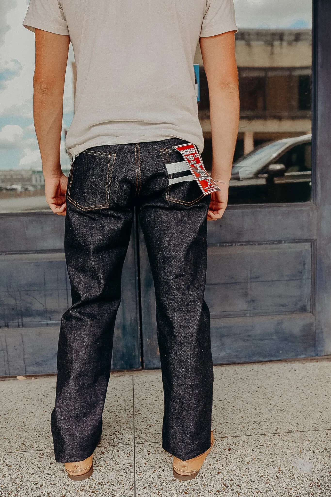 15.7OZ GTB CLASSIC STRAIGHT JEANS- 0906SP