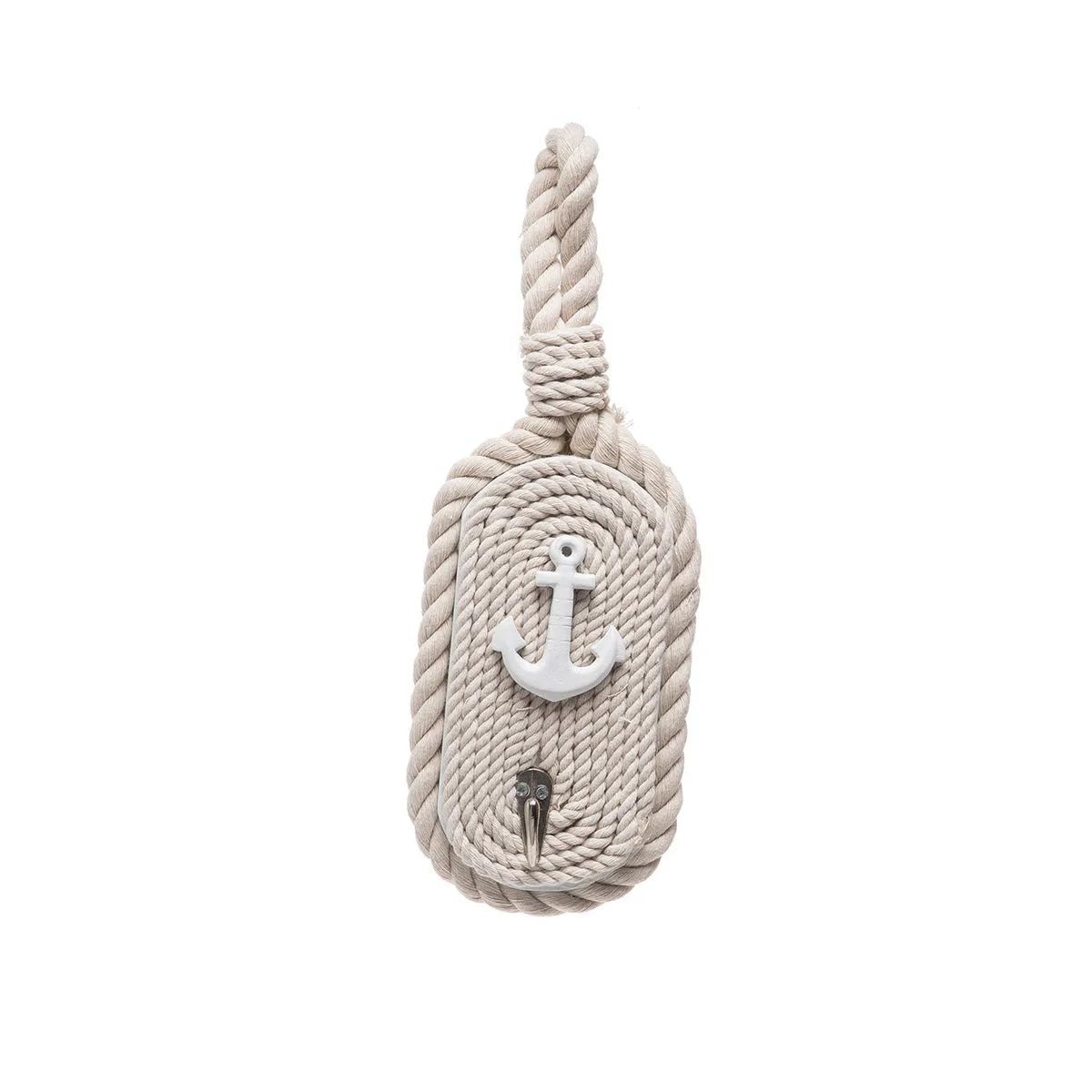 Anchored Rope Single Wall Hook