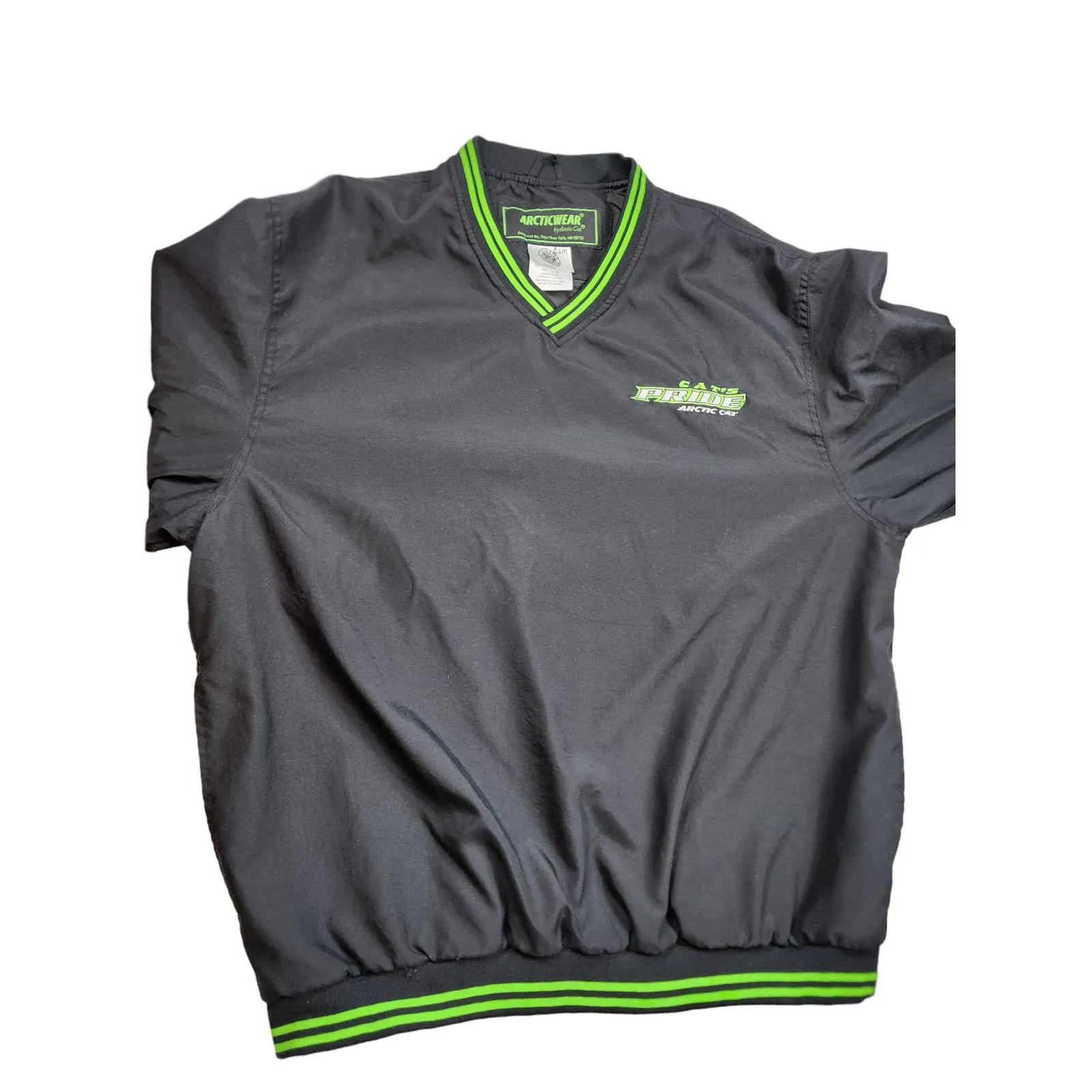 Arctic Cat Pullover Sweatshirt Jacket Mens Large Pride Windbreaker Snowmobile