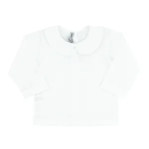 Boys' Peter Pan Collared Long-sleeve shirt