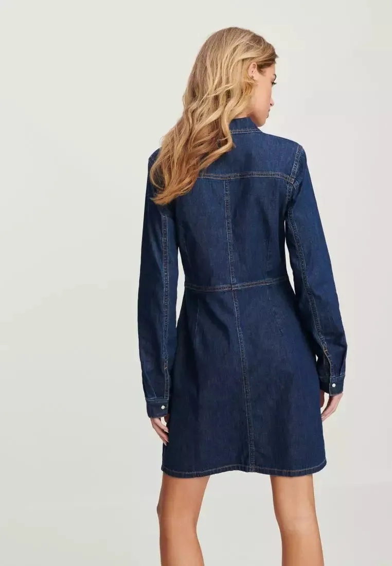 Casual Mini Denim Dress