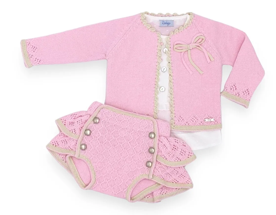Crochet Three Piece Set