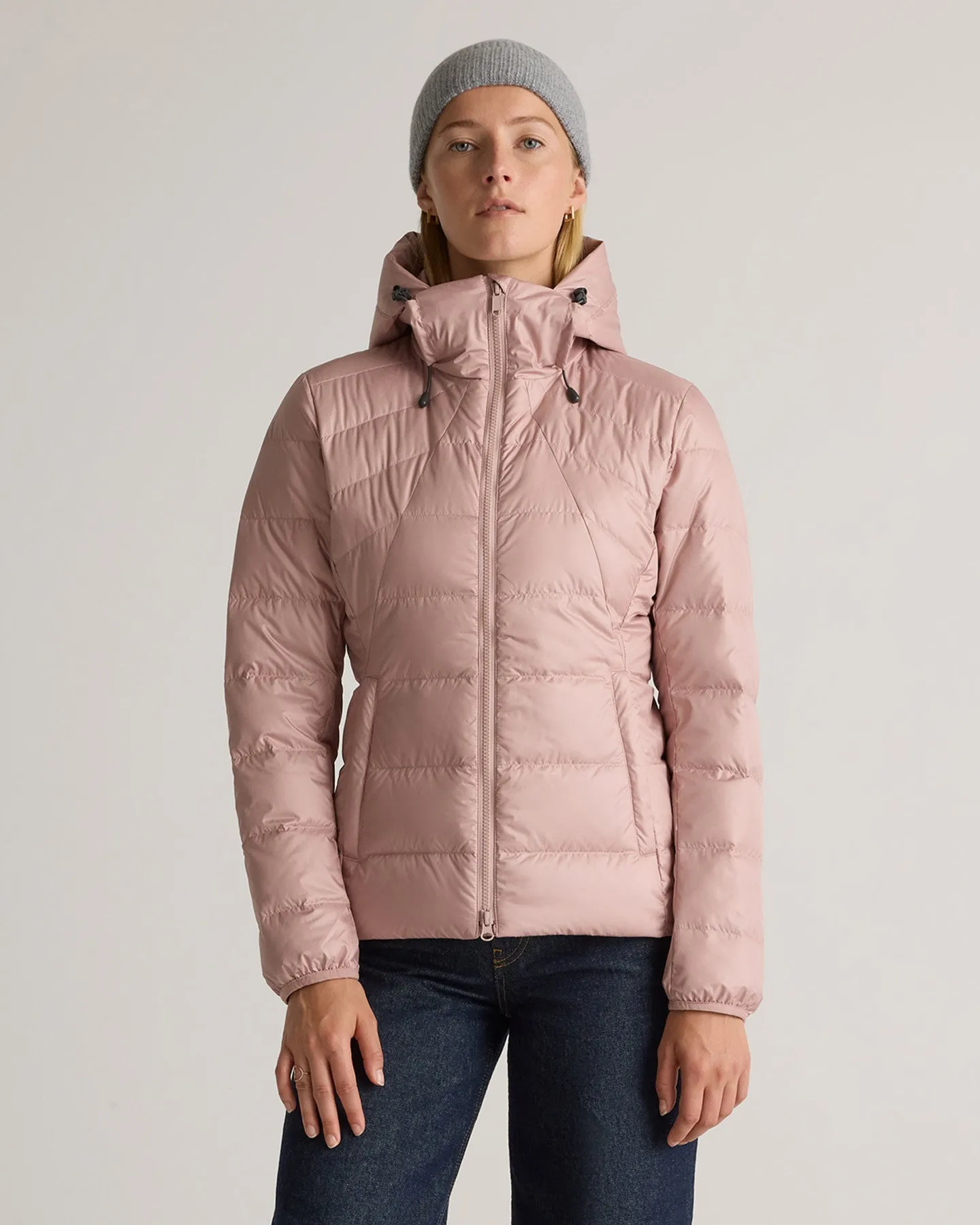 Lightweight Down Packable Puffer Hooded Jacket