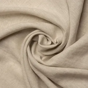 Linen Blouse & Pants 2-Piece Natural