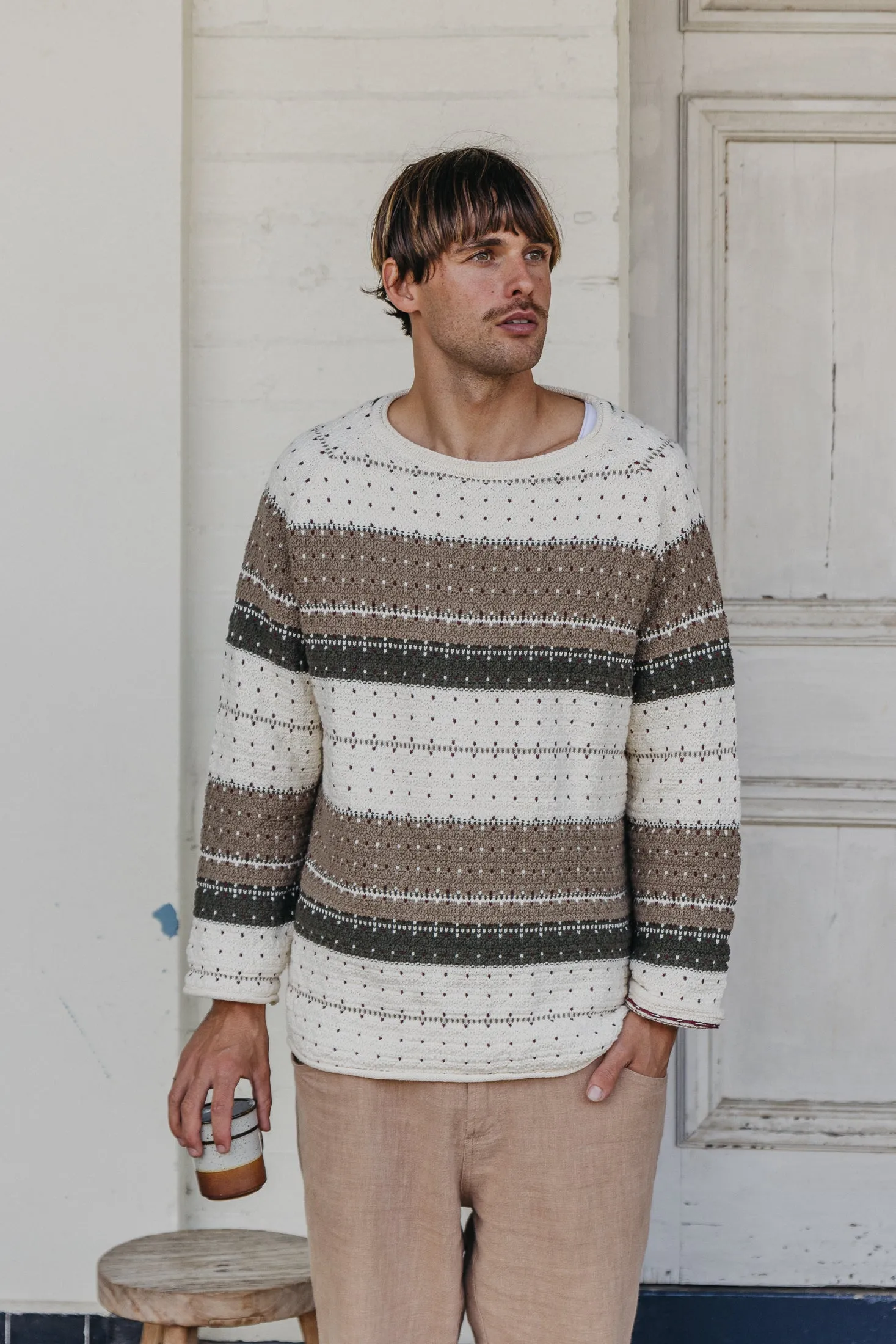 Maddie - Vintage Pattern Knit