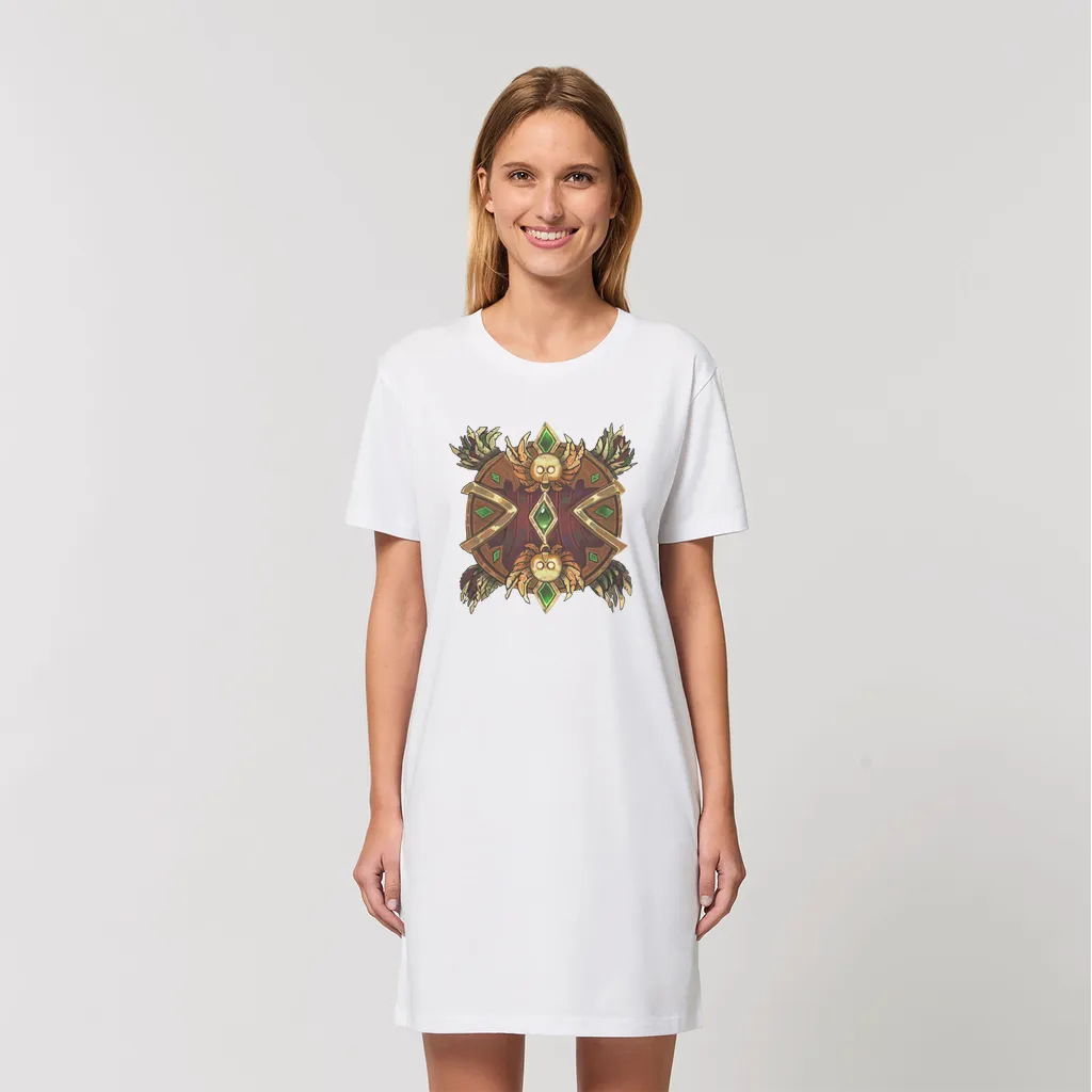 Magic Counter Shield Organic T-Shirt Dress
