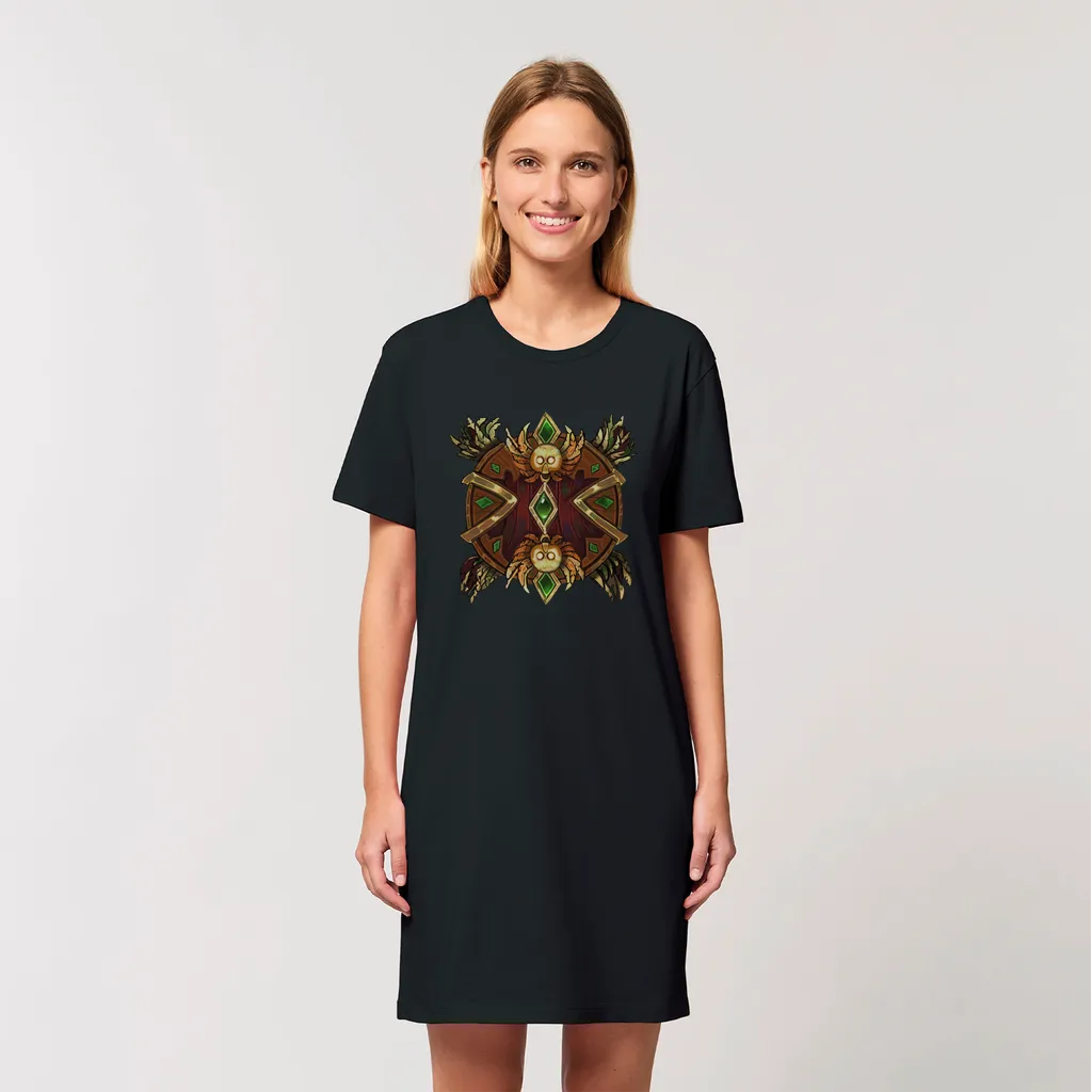 Magic Counter Shield Organic T-Shirt Dress