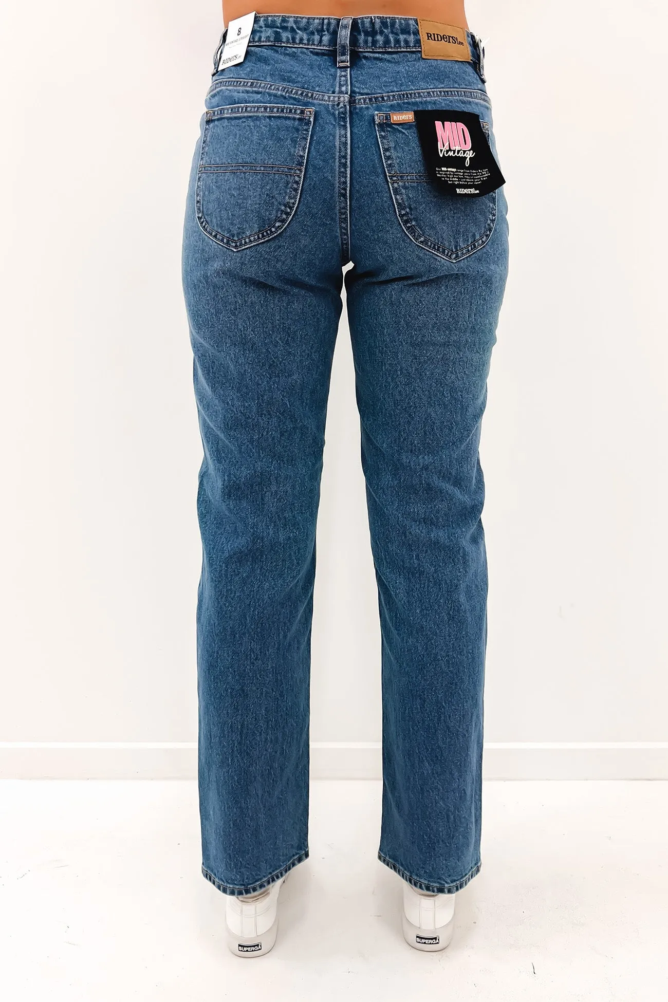 Mid Vintage Straight Jean All Star Blue