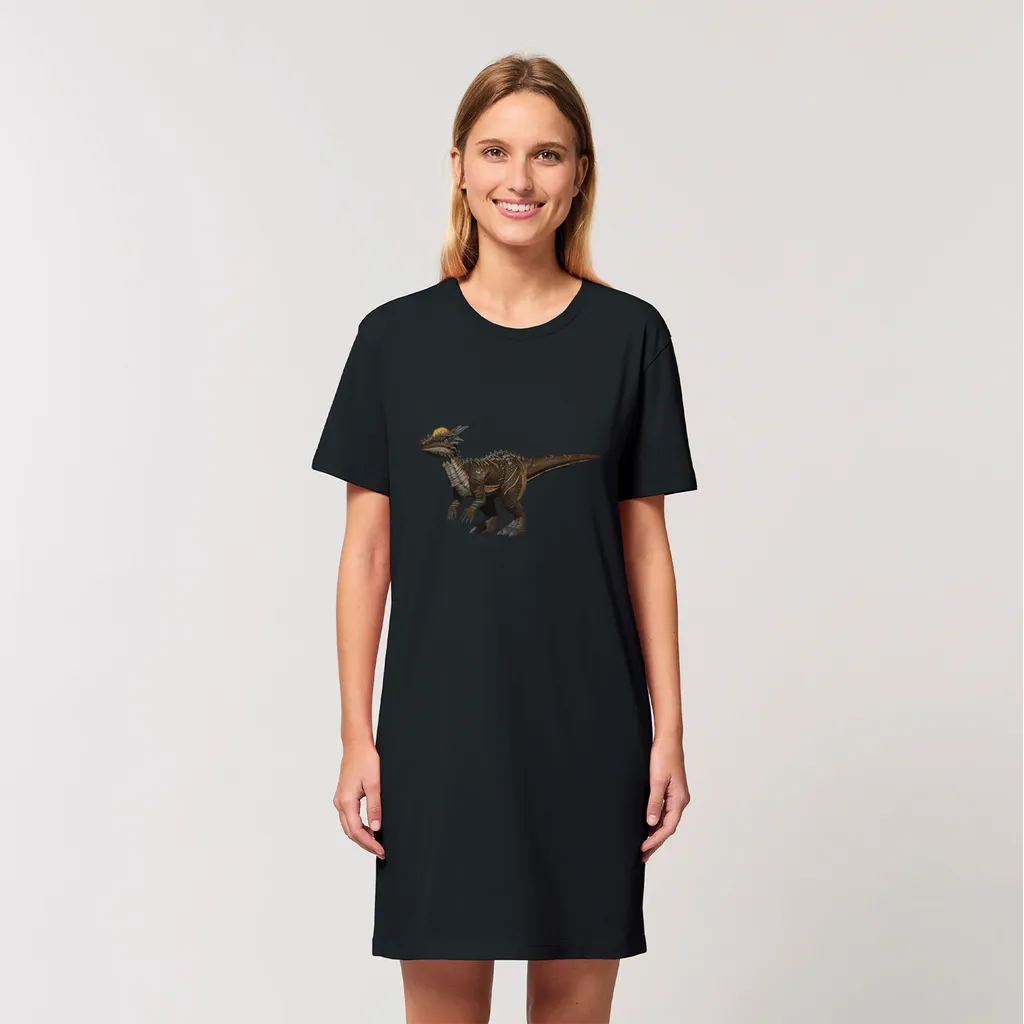 Pachycephalosaurus Organic T-Shirt Dress