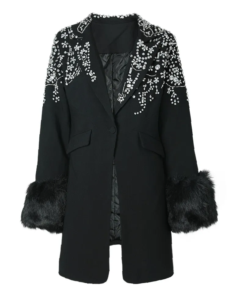 Rhinestone Chic Blazer