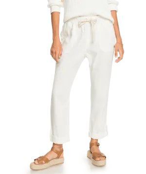 Roxy On The Seashore Pants-Snow White