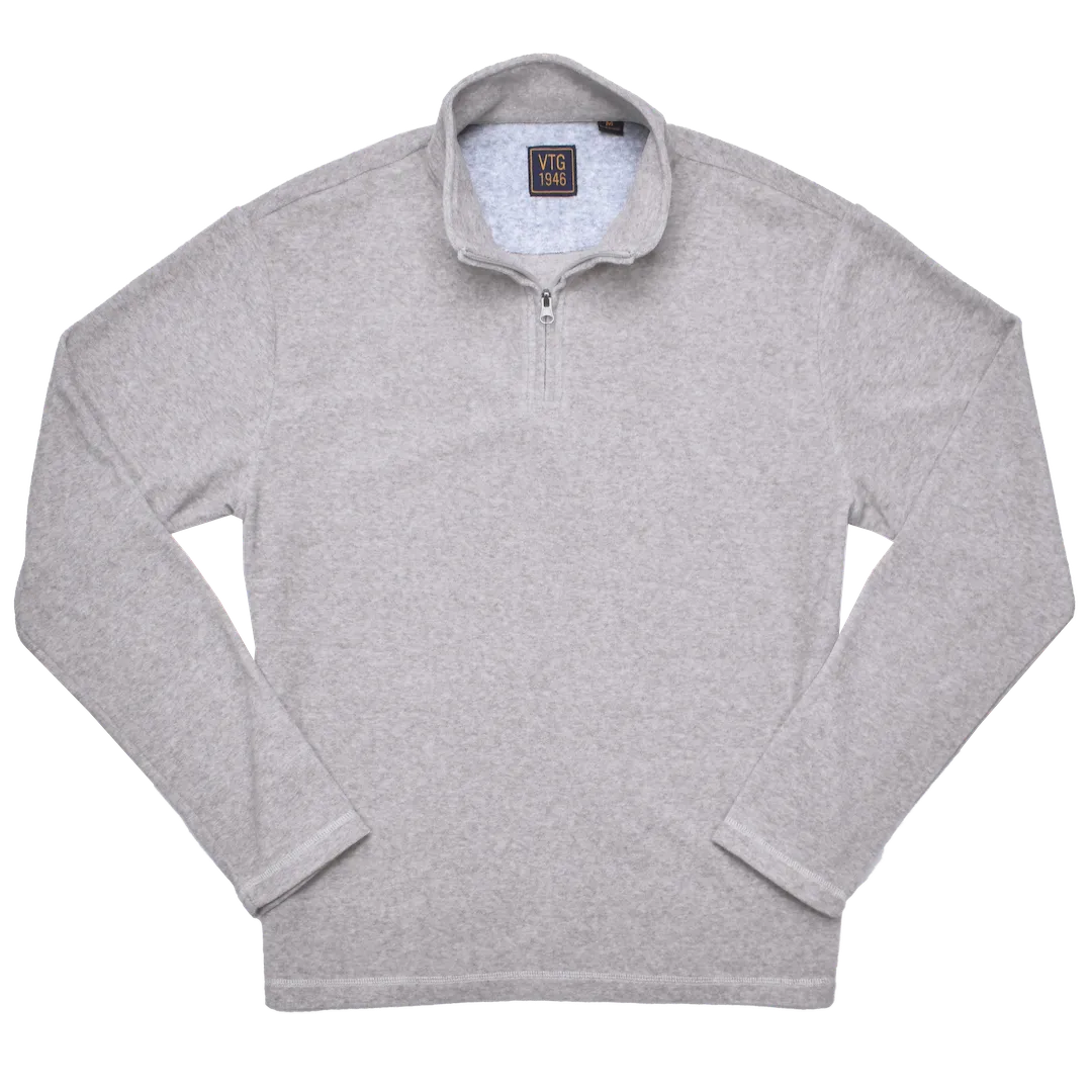Soft Brushed Sweater Knit Qzip