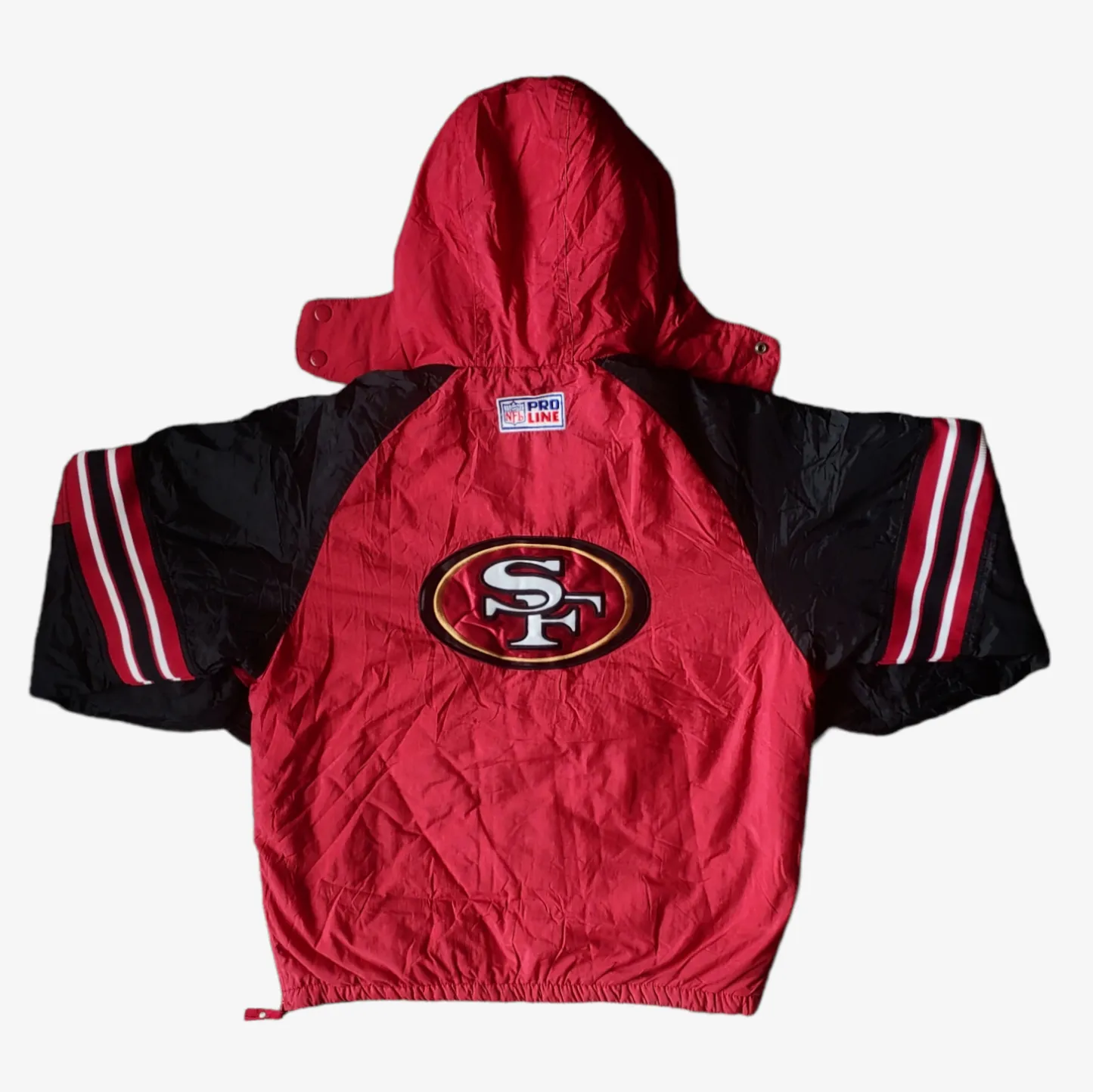 Starter NFL Pro Line San Francisco 49ers Jacket With Back Spell Out