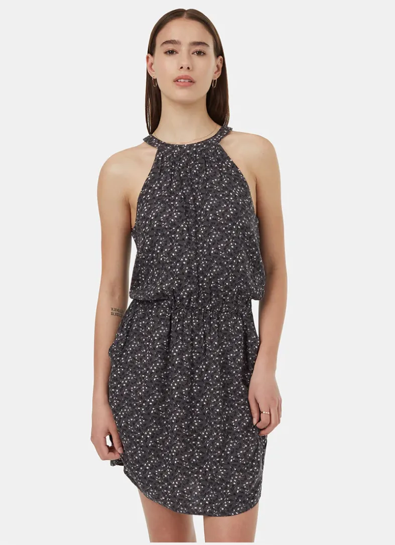 TENTREE WOMEN'S CYPRESS FLORAL HALTER DRESS