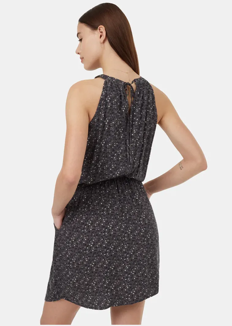 TENTREE WOMEN'S CYPRESS FLORAL HALTER DRESS