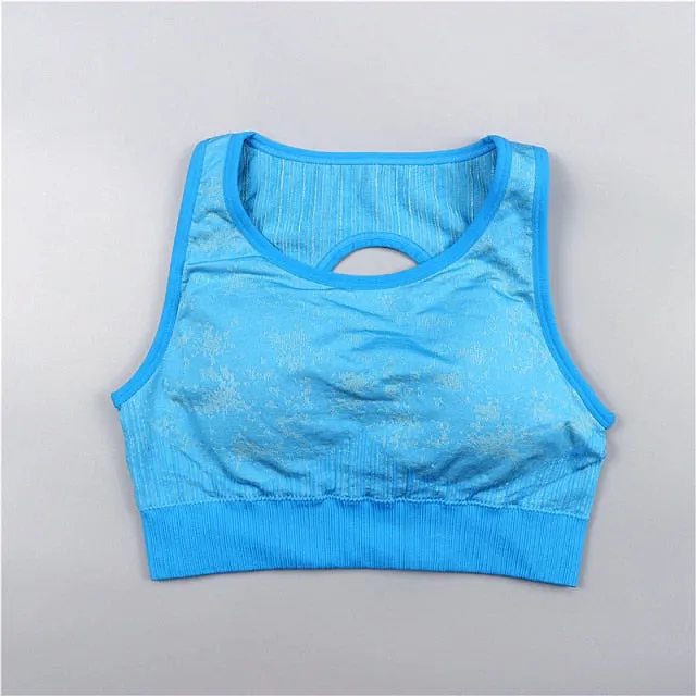 Trendy Seamless Yoga Long Sleeve Crop Top And Leggings Set